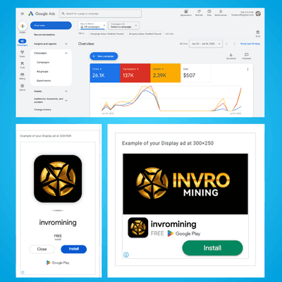 Minind app install capmaign